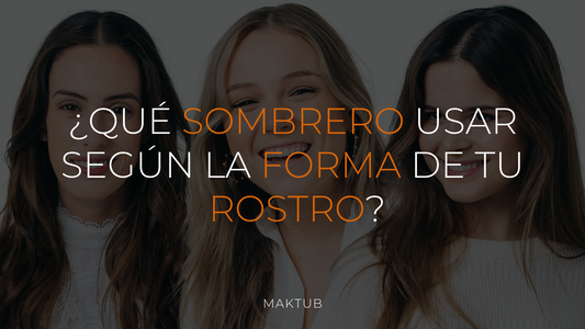 usar sombreros de acuerdo a la forma de tu rostro
