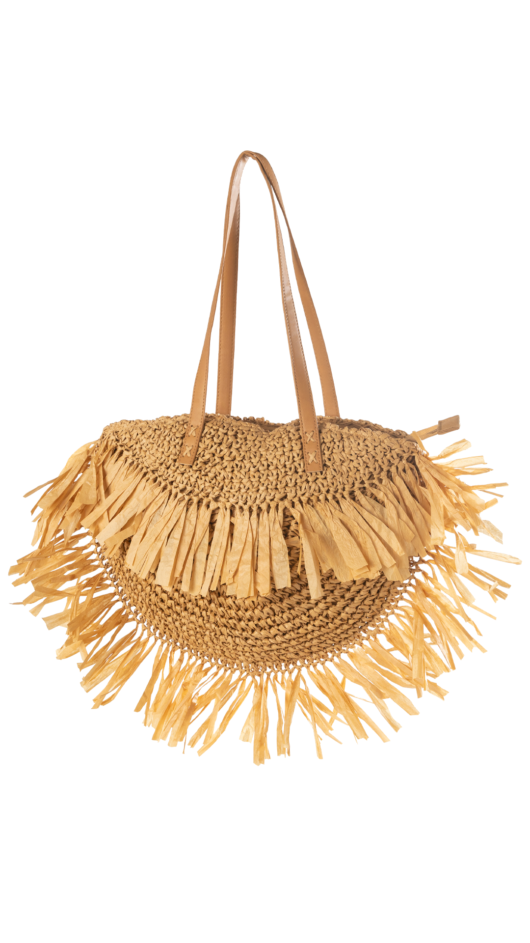 Bolsa tejida circular 2025