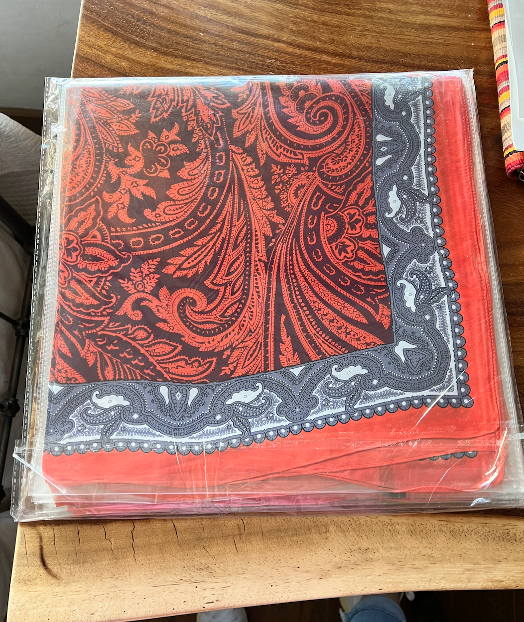 Pañuelo turco rojo