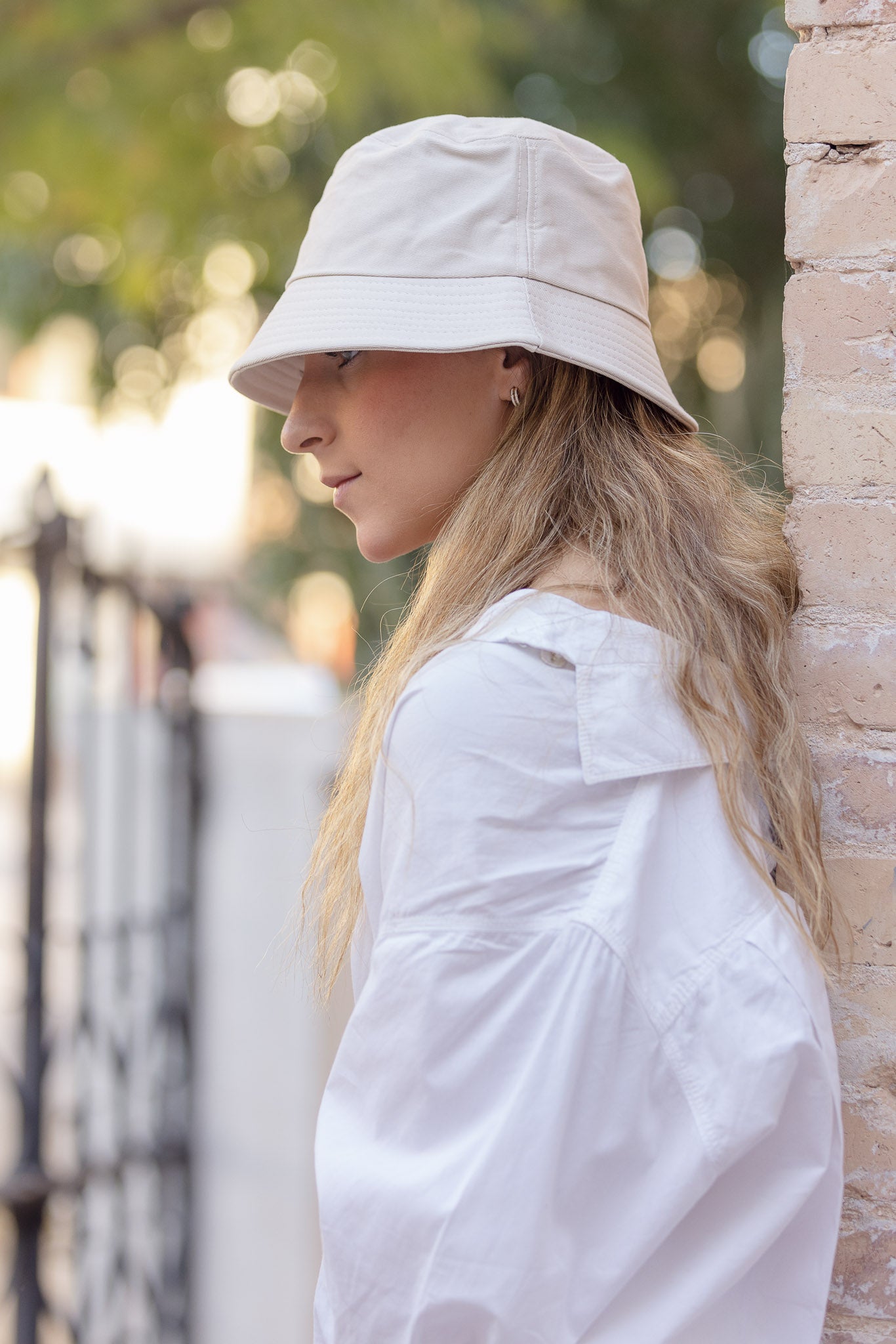Bucket Hat Hueso