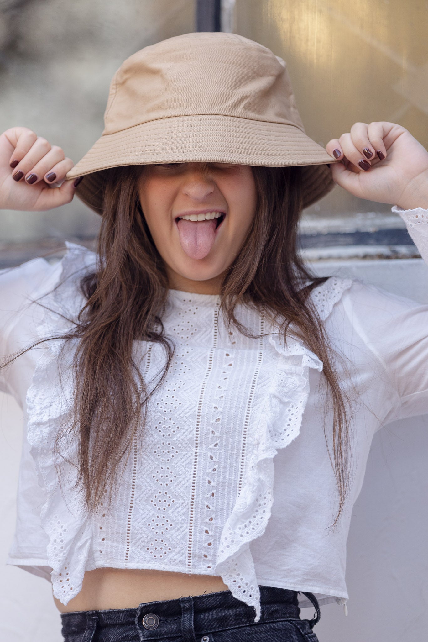 Bucket Hat Camel