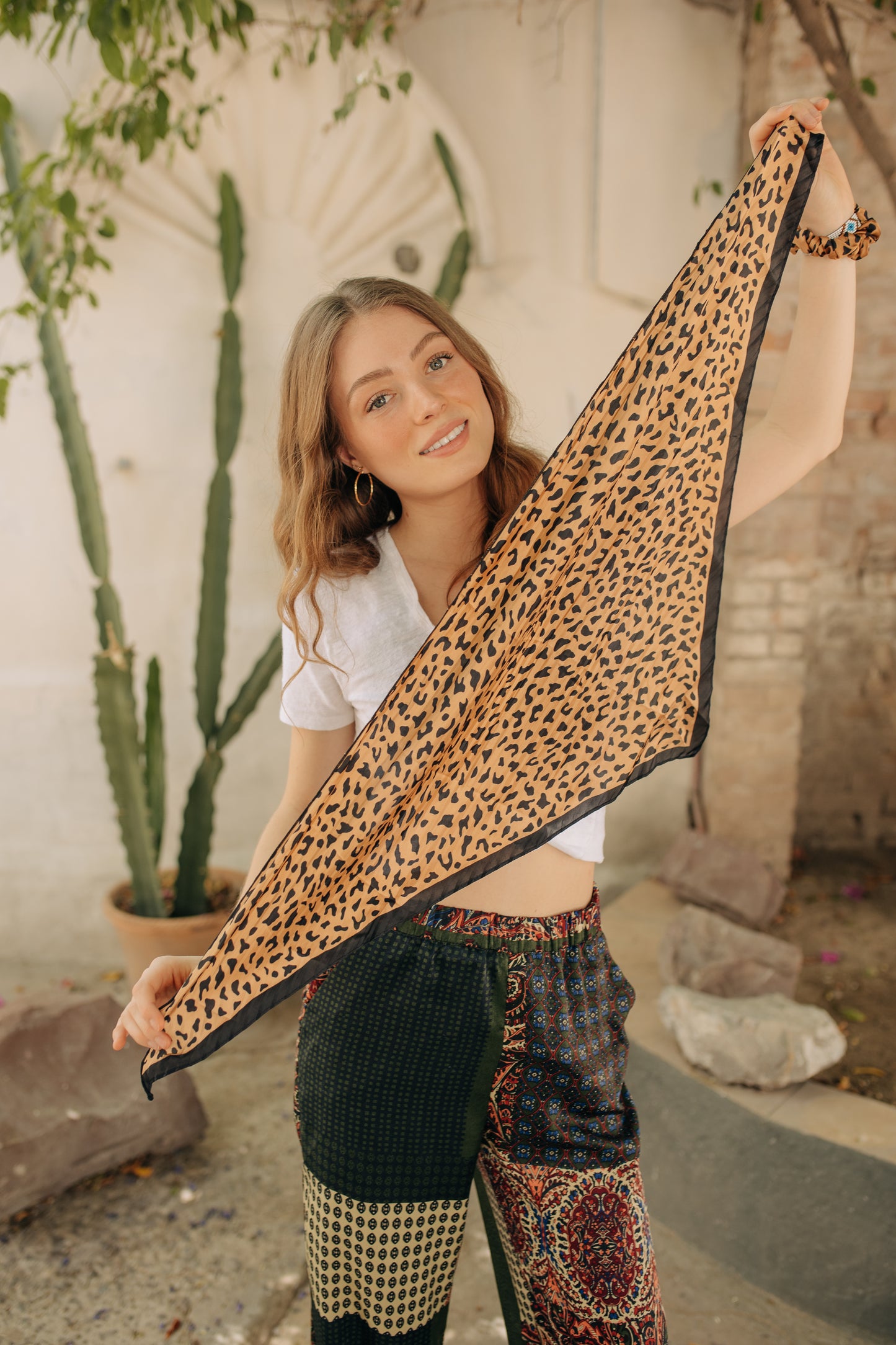 Pañuelo jaguar cafe