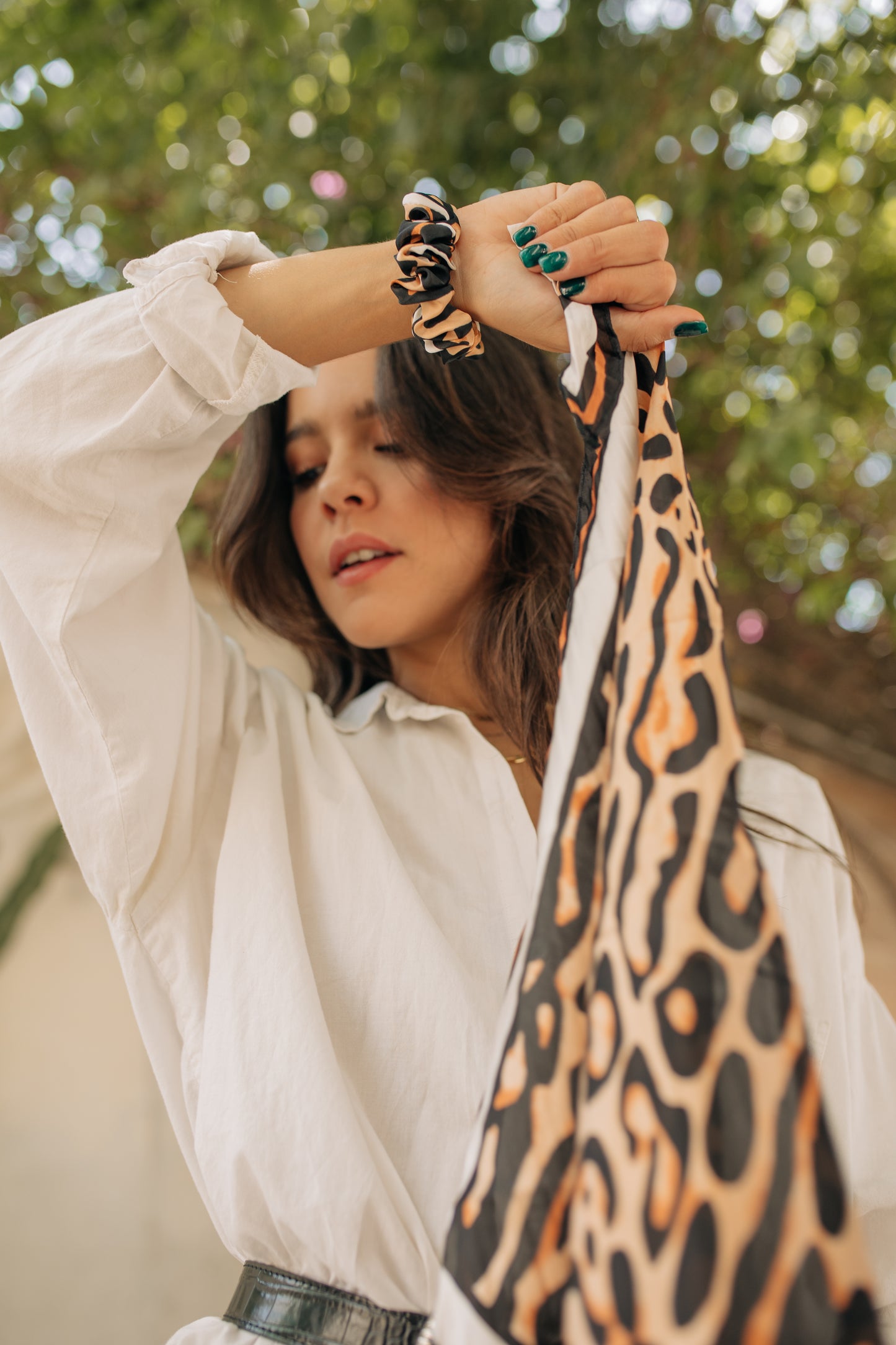 Pañuelo animal print