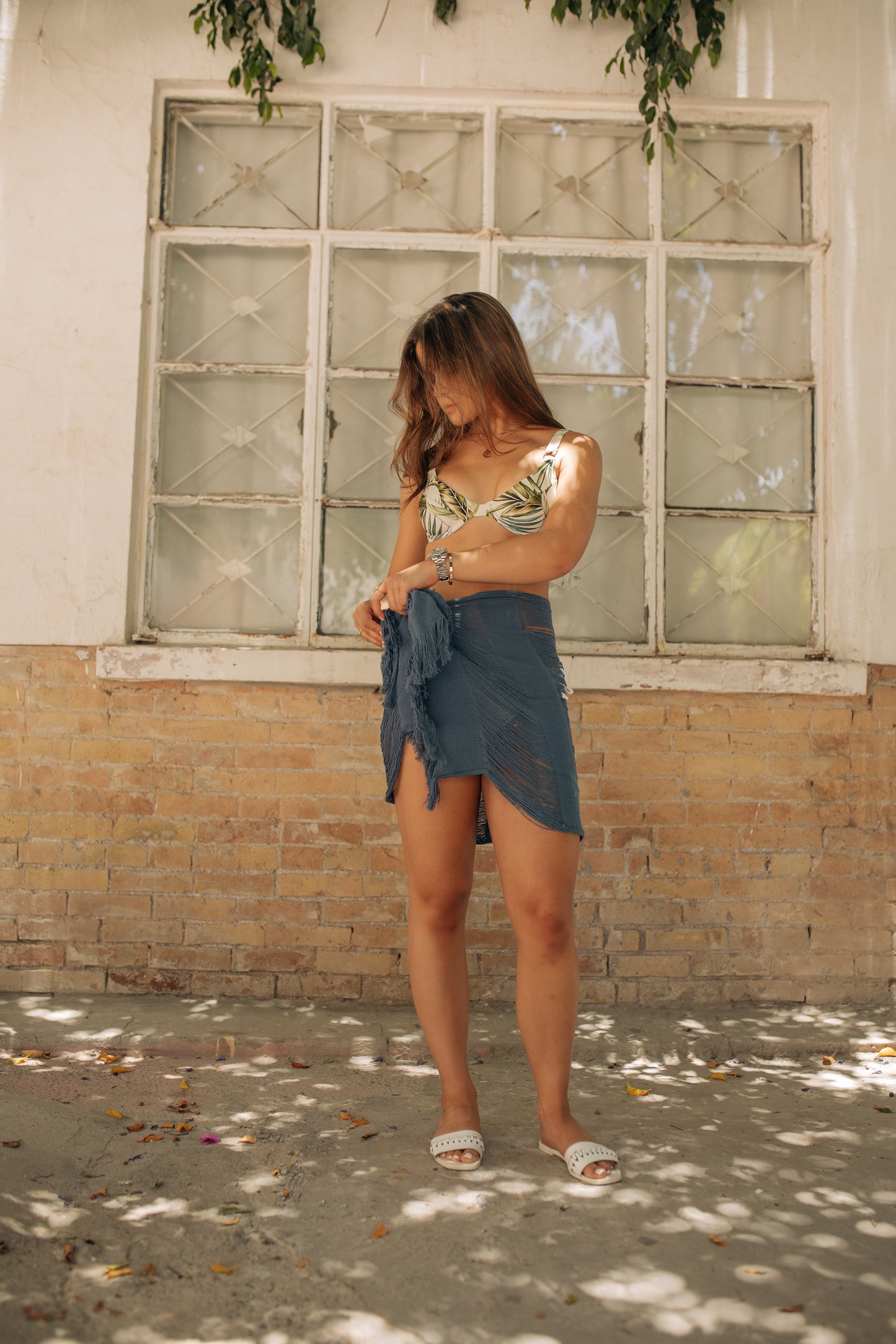 Pareo Mini Azul Jean