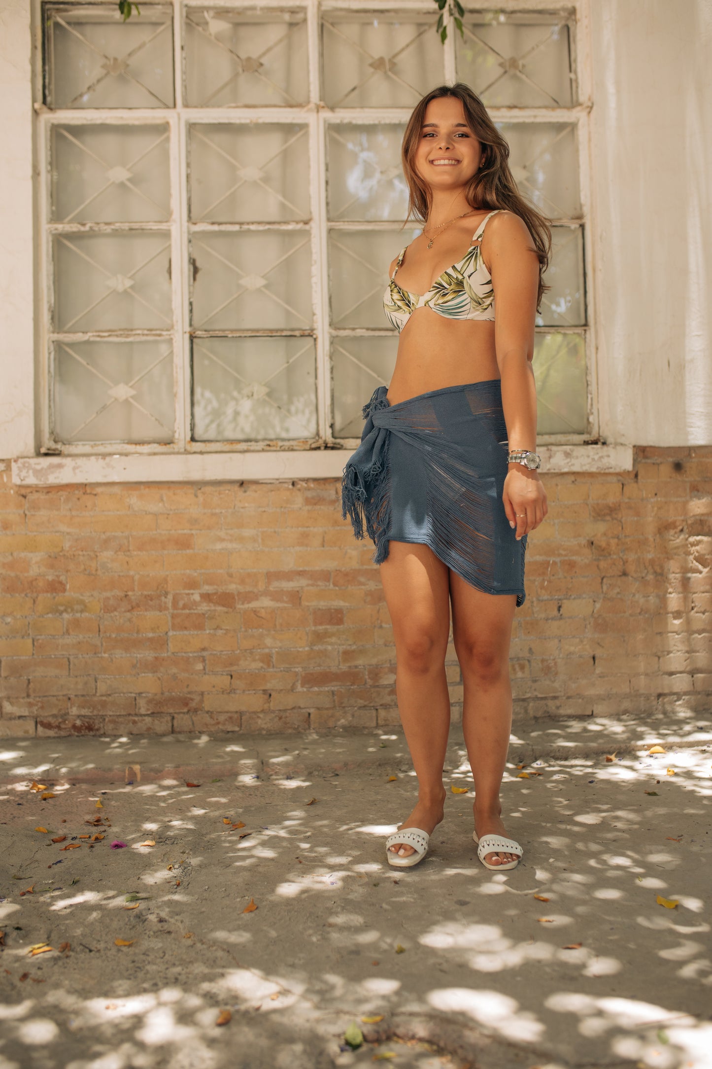 Pareo Mini Azul Jean