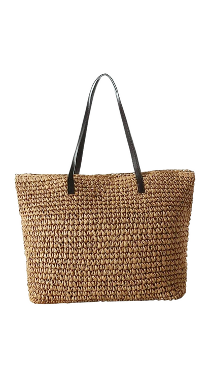 Bolsa tejida rectangular