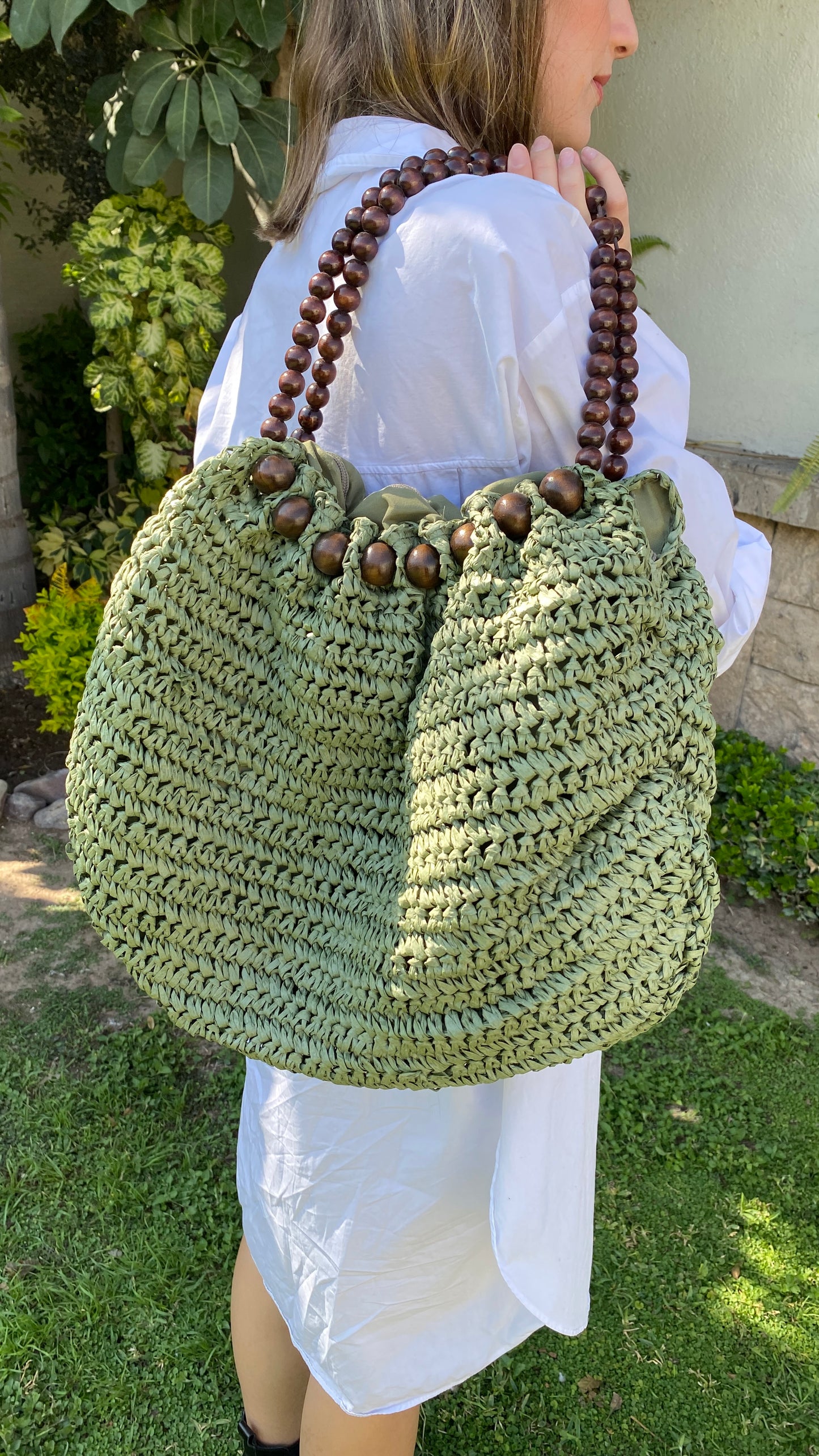 Bolsa Morralito Verde