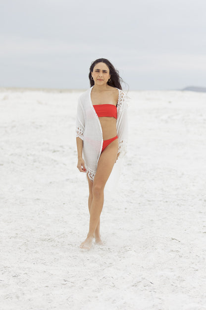 Kimono Etnico Blanco