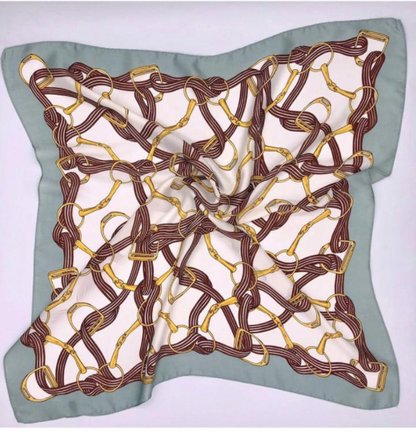 Pañuelo cadenas marco verde