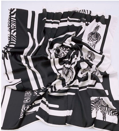 Pañuelo Zebra abstracta
