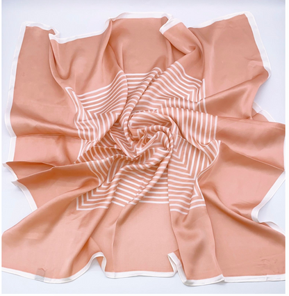 Pañuelo Baby Pink lineas