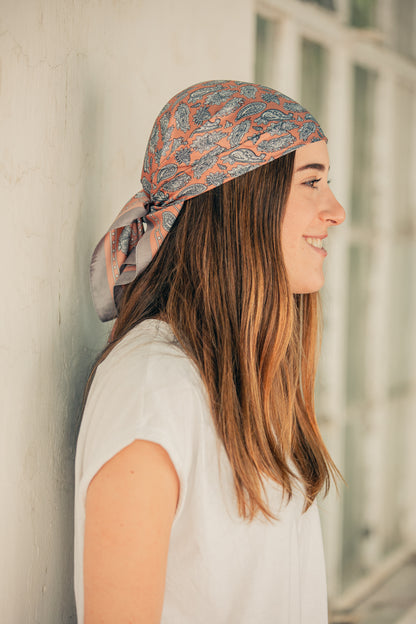 Pañuelo Paliacate Salmon