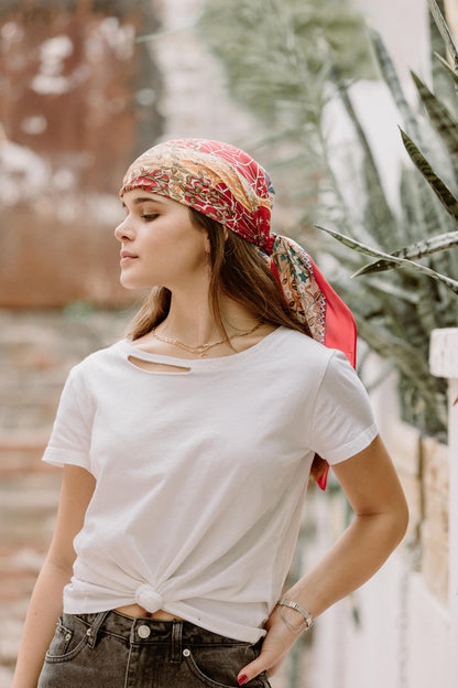 Pañuelo Marroqui Rojo