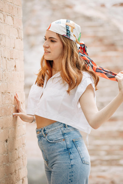 Pañuelo Caballos Marco Rojo