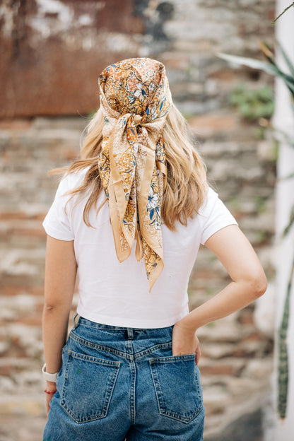 Pañuelo Marroqui beige