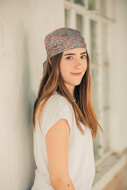 Pañuelo Paliacate Salmon