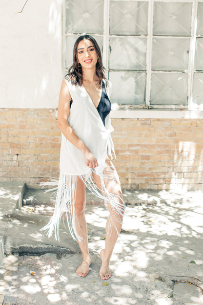 Bata Flecos Blanca