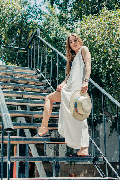 Bata UnHombro Blanca