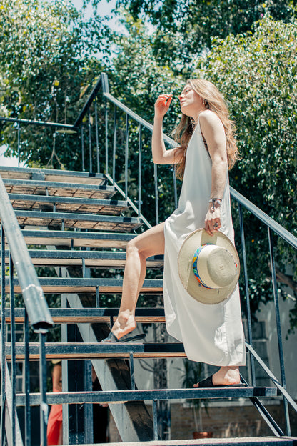 Bata UnHombro Blanca