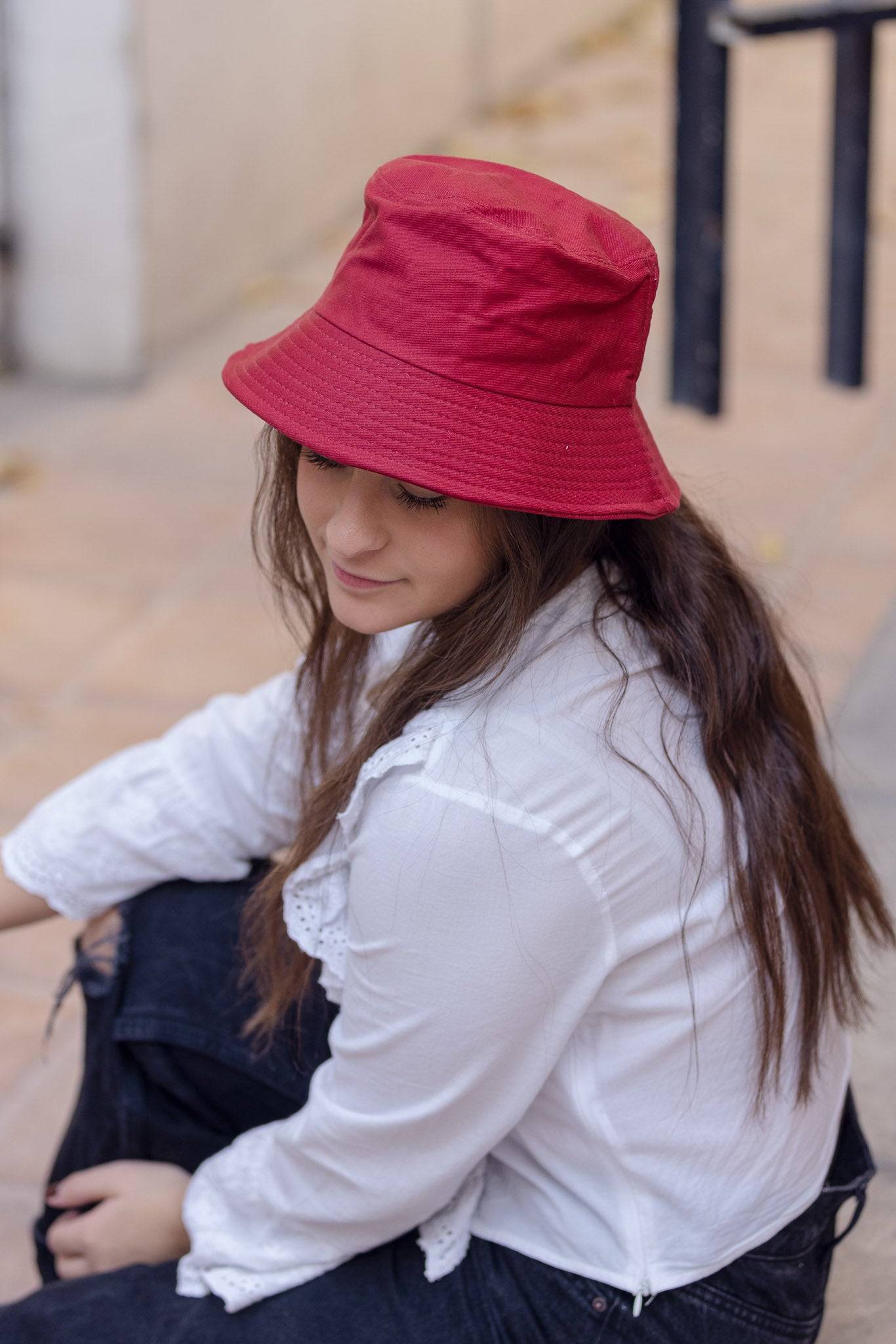 Bucket Hat Rojo