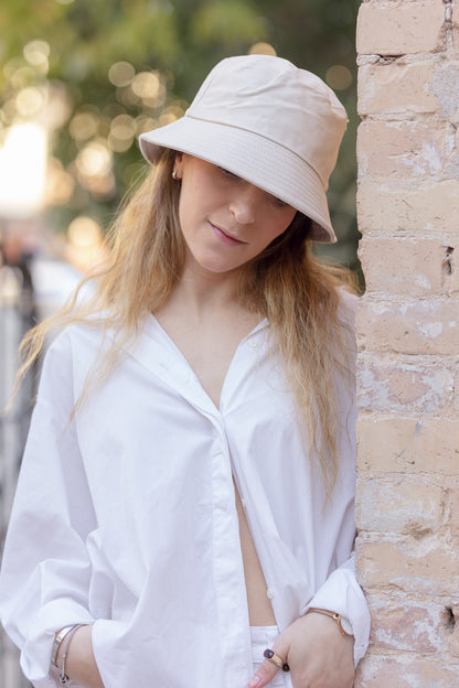 Bucket Hat Hueso