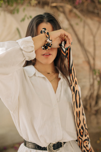 Pañuelo animal print