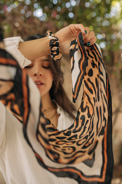 Pañuelo animal print