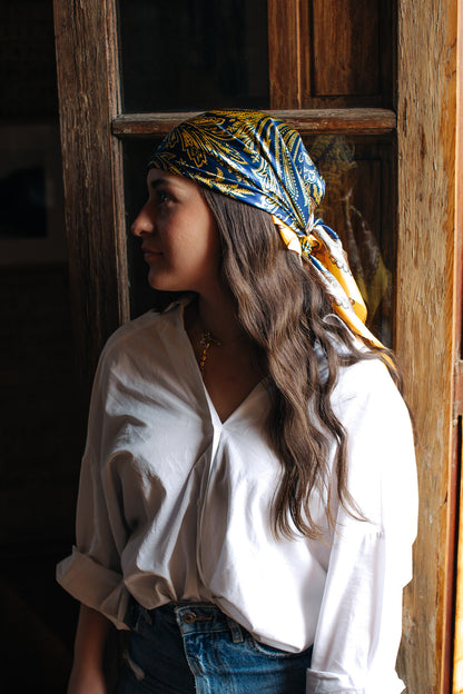 Pañuelo turco amarillo