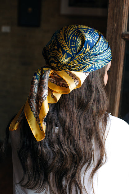 Pañuelo turco amarillo