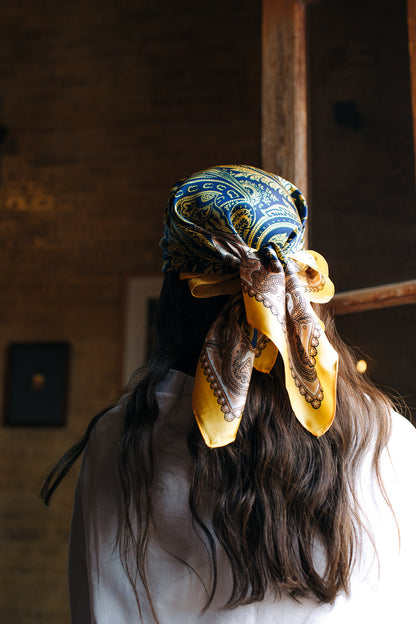 Pañuelo turco amarillo